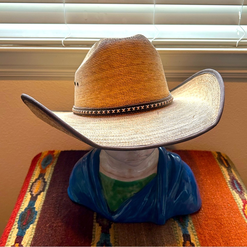 Men’s Western Palm Leaf Straw 7 3/8